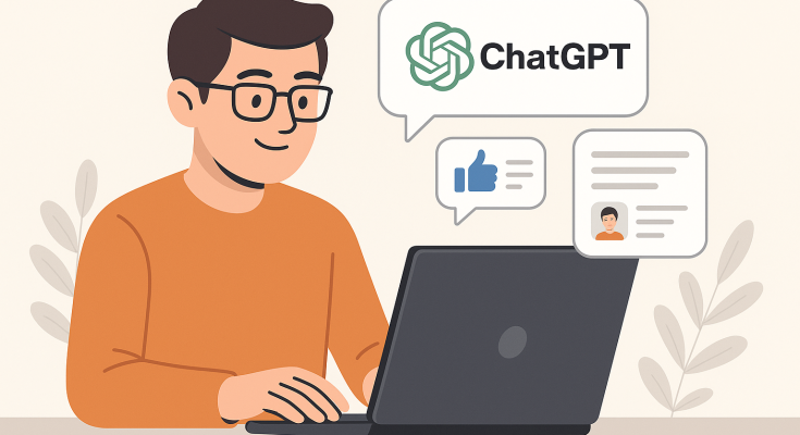 viết nội dung mạng xã hội bằng ChatGPT